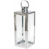Dekorativna lanterna TOWER 29 cm, sjajni hrom Cene