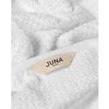 JUNA Bela frotirna brisača iz organskega bombaža 70x140 cm Check – | Shoptok.si