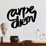 Wallity zidna dekoracija carpe diem 5, 56 x 42 cm, crna | ePonuda.com