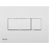 X01457 - taster za ispiranje uni 24,7x16,5 cm bela
