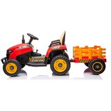 Traktor na akumulator s prikolicom BBH-030 - crveni | Eponuda.ba