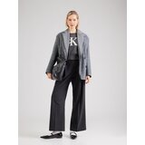 Calvin Klein Jeans Pulover pegasto siva / bela | Shoptok.si