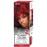Neva FLASHY COLORS Polutrajna farba za kosu 100ml - Crimson Cene