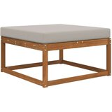  Jastuk za vanjsku sofU Sivi 80 x 80 x 8 cm Poliester - Sivi 80 x 80 cm 1x sjedalo | shoptok.hr