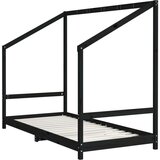  Za dječji krevet crni 90 x 190 cm od masivne borovine | shoptok.hr