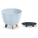  Saksija Lamia 30cm sa nogarima i rezervoarom - svetlo siva 443U ( 20002 ) | Eponuda.com