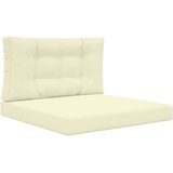 Zunanja blazina za kavč 2 pcs krema Poliester, (5000202399) | Shoptok.si