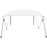 vidaXL tenda bimini s 4 luka bijela 243 x 196 x 137 cm | shoptok.hr