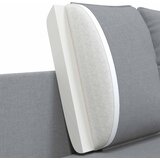 SOFA za dvije osobe Svjetlosiva 188 x 81 x 89 cm Tkanina Slike