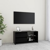 vidaXL TV ormarić crni 80 x 31 x 39 cm od masivne borovine Cijene