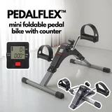 PedalFlex™ mini sklopivi bicikl sa pedalama i brojačem