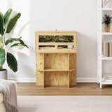  Terarij Smeđa 60 x 30 x 80 cm OSB | shoptok.hr