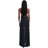 Desigual Dolge obleke SWIM_COLIBRÍ DRESS 25SWMW11 Črna | Shoptok.si