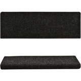  Otirači za stepenice 5 kom crni 65x21x4 cm prošiveni | shoptok.hr