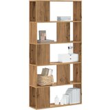 vidaXL Regal za knjige s 5 razina boja hrasta 80 5x23 5x162 5cm drveni | shoptok.hr