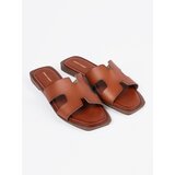 Sergio Leone Brown flip-flops with a square toe | shoptok.hr