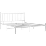  Za krevet bijeli metalni 180 x 200 cm | shoptok.hr