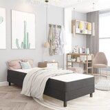 The Living Store Posteljni okvir boxspring sivo blago 80x200 cm - Boxspring Posteljni Okvir, (21518427) Cene