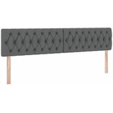  s madracem i skladištem Tamno siva 200 x 200 cm Baršun | shoptok.hr