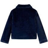  Dječji kaput od umjetnog krzna modri 104 | shoptok.hr