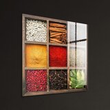 Styler Steklena slika 30x30 cm Spices Box – | Shoptok.si