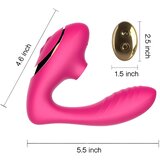Tracy's Dog OG Pro2 - radijsko vodeni, vodoodporni vibrator 2v1 (roza) | Shoptok.si