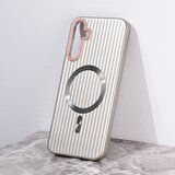 Torbica Magsafe Stripe za Samsung A156B Galaxy A15 5G siva Cene