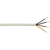 Kabel Napeljava za zvonec YR 4x0,8 mm² (Število žil: 4, Dolžina: 10 m, Bela) Cene