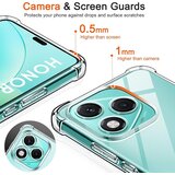 Techsuit Shockproof Clear Silicone prozirna maskica otporna na udarce za Honor 600 Lite | shoptok.hr