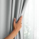 Restilo Svijetlo siva zatamnjujuća zavjesa 140x270 cm Eyelets – | shoptok.hr