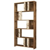 Hanah home lima walnut white marble