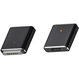 INF 100W USB-C ženski na MagSafe 3 adapter (CF/MAG3-BK) – aluminijeva zlitina, PD 100W hitro polnjenje z LED indikatorjem, izhod MagSafe 3 Črna, (5000277074) Cene