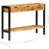 3 komoda s ladice od masivnog drva manga 110 x 35 x 75 cm | shoptok.hr
