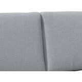 vidaXL Tapecirano vzglavje Svetlo siva 140 cm Masivno borovo les | Shoptok.si