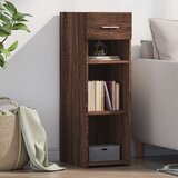 vidaXL Komoda boja smeđeg hrasta 30x42,5x93 cm od konstruiranog drva Cijene