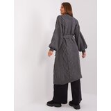 BADU Cardigan-BA-SW-8020-1.36P-Dark Grey Cene