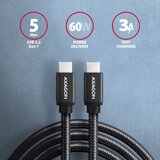 Axagon kabel usb-c na usb-c 3.2 1m pd 60W | Shoptok.si