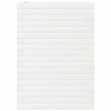  Vrtna sadilica bijela 50 x 50 x 68,5 cm od masivne borovine | shoptok.hr