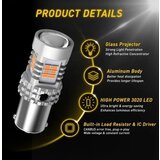 Auxito led sijalice ba15s žute (amber) set od 2 komada ba15s-5kg26-y2 ( AUX023 ) Cene