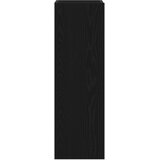  Set TV komoda Zidne 3 pcs Crni hrast 130,5 x 30 x 140 cm | shoptok.hr