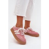 Boto Women's Suede Sneakers On Platform Pink Venera | shoptok.hr