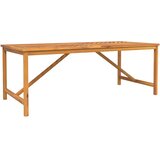  Vrtni set za objed 9 pcs Smeđa Čvrsto drvo akacije | Eponuda.com
