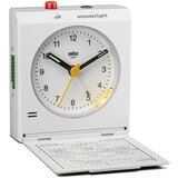 Braun BC 05 W Quartz Foldable Alarm Clock White Cijene
