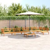 vidaXL 6-dijelni set vrtnih sofa od paleta od masivnog drva bagrema Cijene