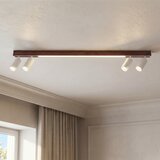 Brilagi LED spot svetlo SELE 4xGU10/30W/230V + LED/25W bela/dekor hrasta | Eponuda.com