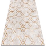 RugsX Preproge MIRO 51805.804 pralna preproga geometrična, reše 80x150 cm Pozlačena | Shoptok.si