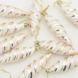 vidaXL Dekoracija božičnega drevesa 40 pcs Šampanjec | Shoptok.si
