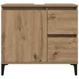 Ormarić za umivaonik boja hrasta artisan 65x33x60 cm drveni | Eponuda.ba