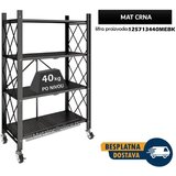  Polica metalna sklopiva sa točkićima 125x71x34cm | ePonuda.com