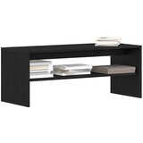 TV ormarić crni hrast 100x40x40 cm konstruirano drvo | shoptok.hr